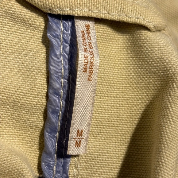 Free People Tan Military Style Distressed Jacket Size M - Picture 11 of 14